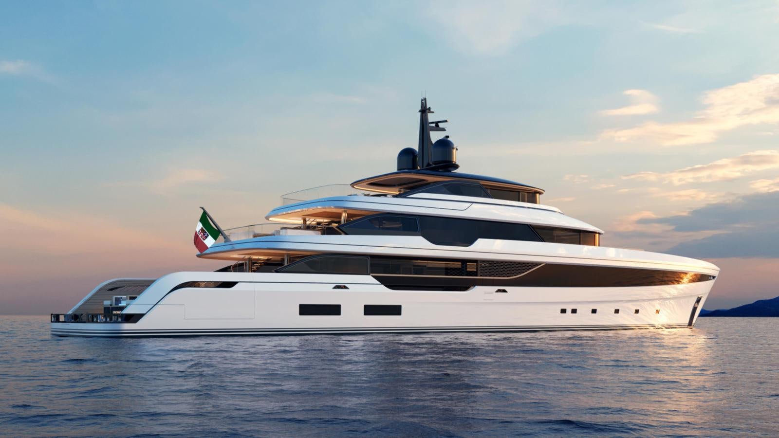 a white yacht on the water aboard PANORAMA 60 Yacht for Sale