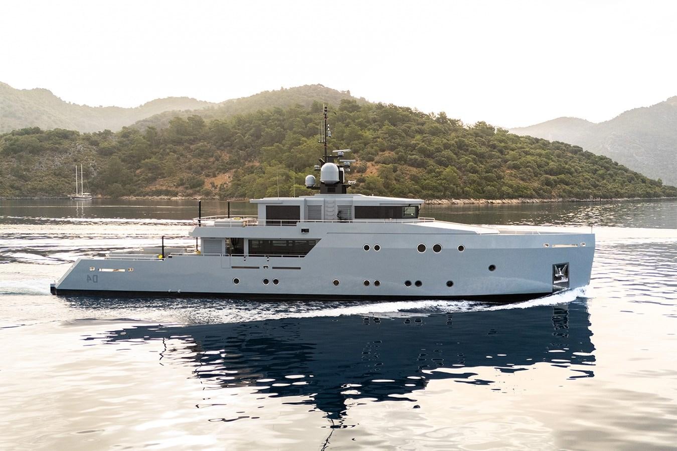 a boat on the water aboard ESOSH Yacht for Sale