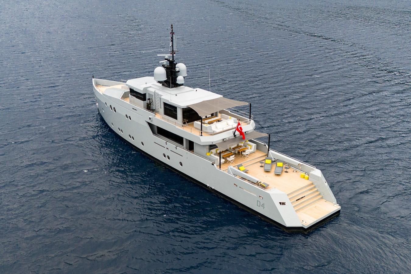a boat in the water aboard ESOSH Yacht for Sale