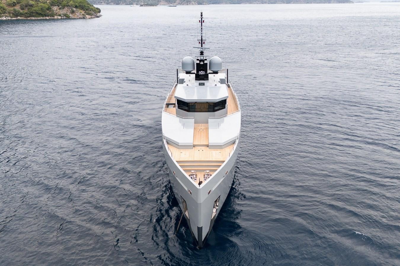 a boat in the water aboard ESOSH Yacht for Sale