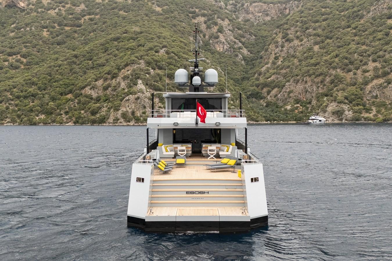 a boat in the water aboard ESOSH Yacht for Sale