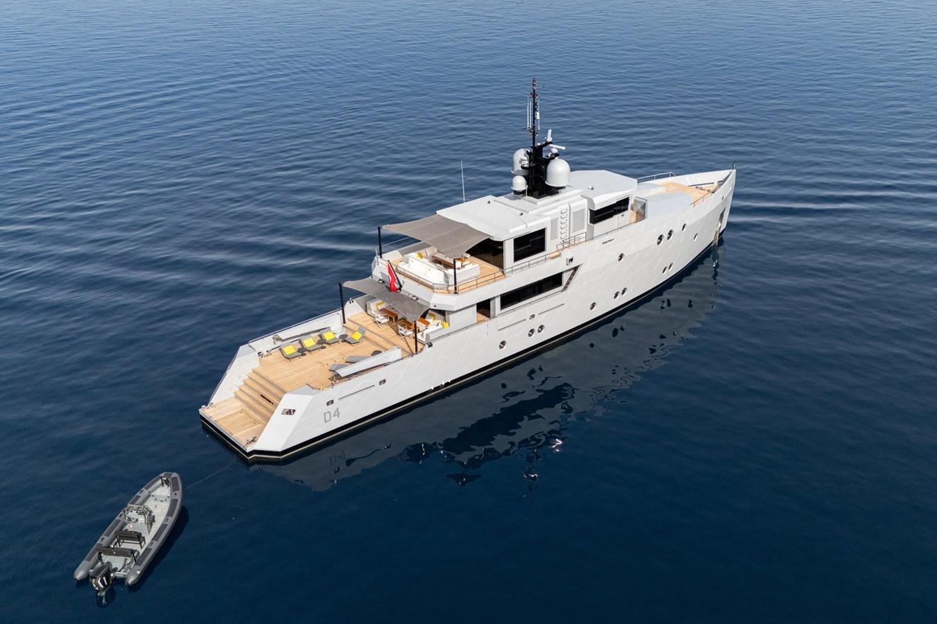 a boat in the water aboard ESOSH Yacht for Sale