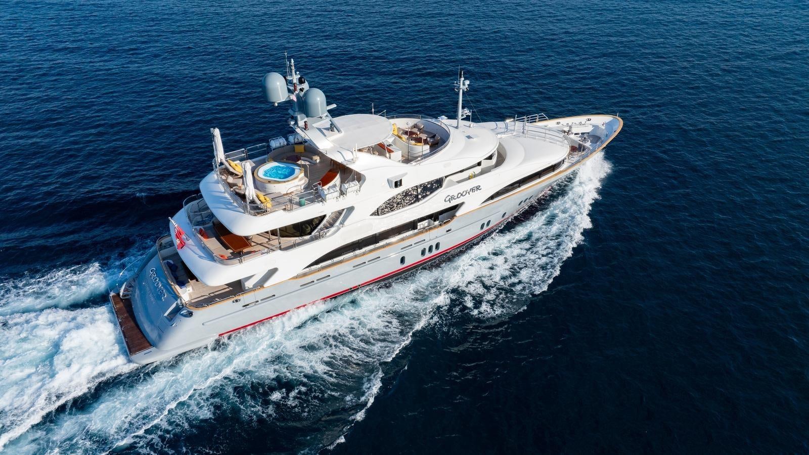 a boat on the water aboard GROOVER Yacht for Sale