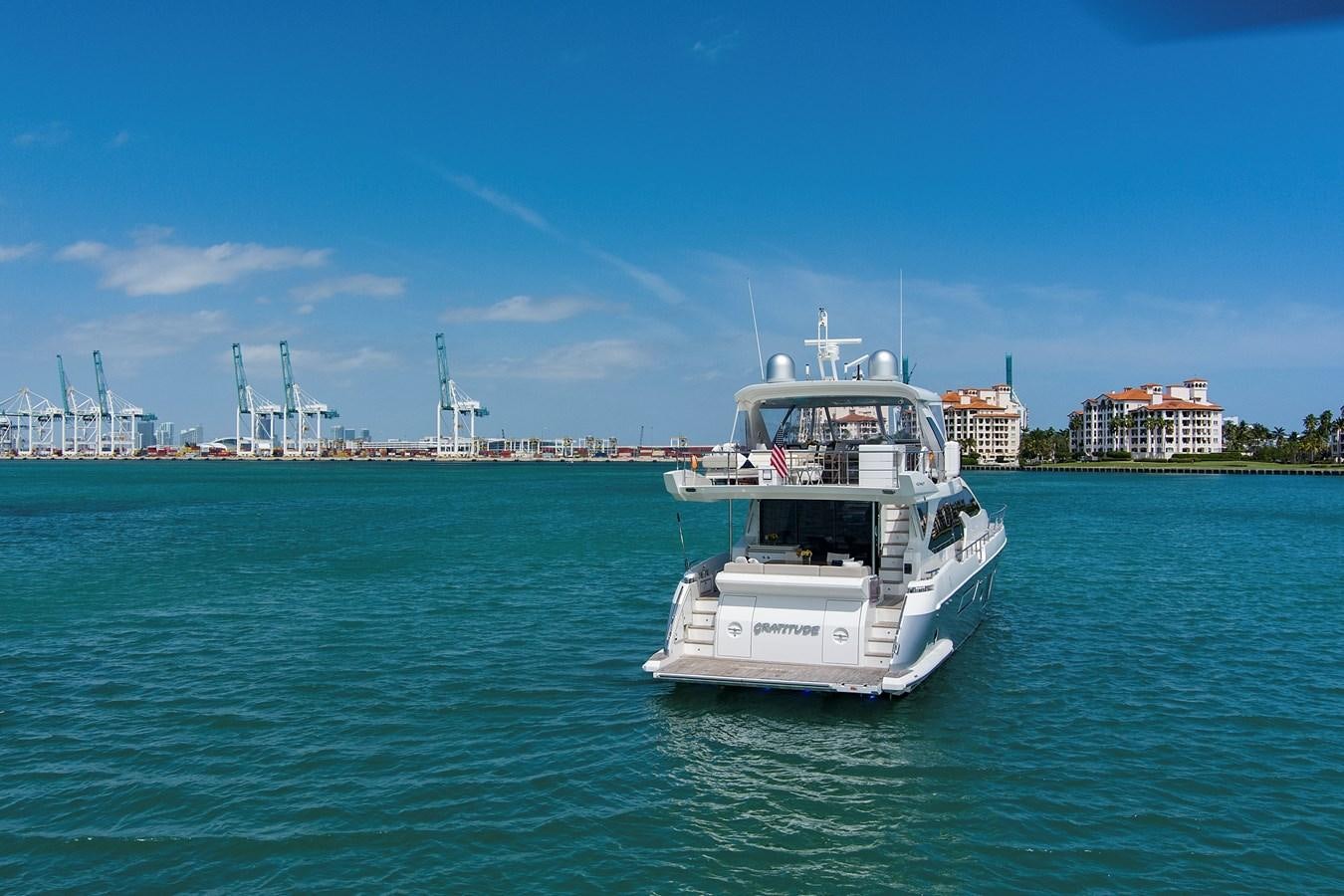 a boat on the water aboard GRATITUDE Yacht for Sale