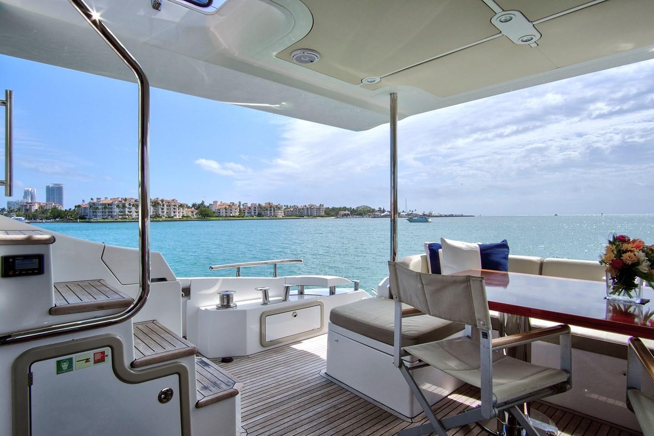 a boat on the water aboard GRATITUDE Yacht for Sale