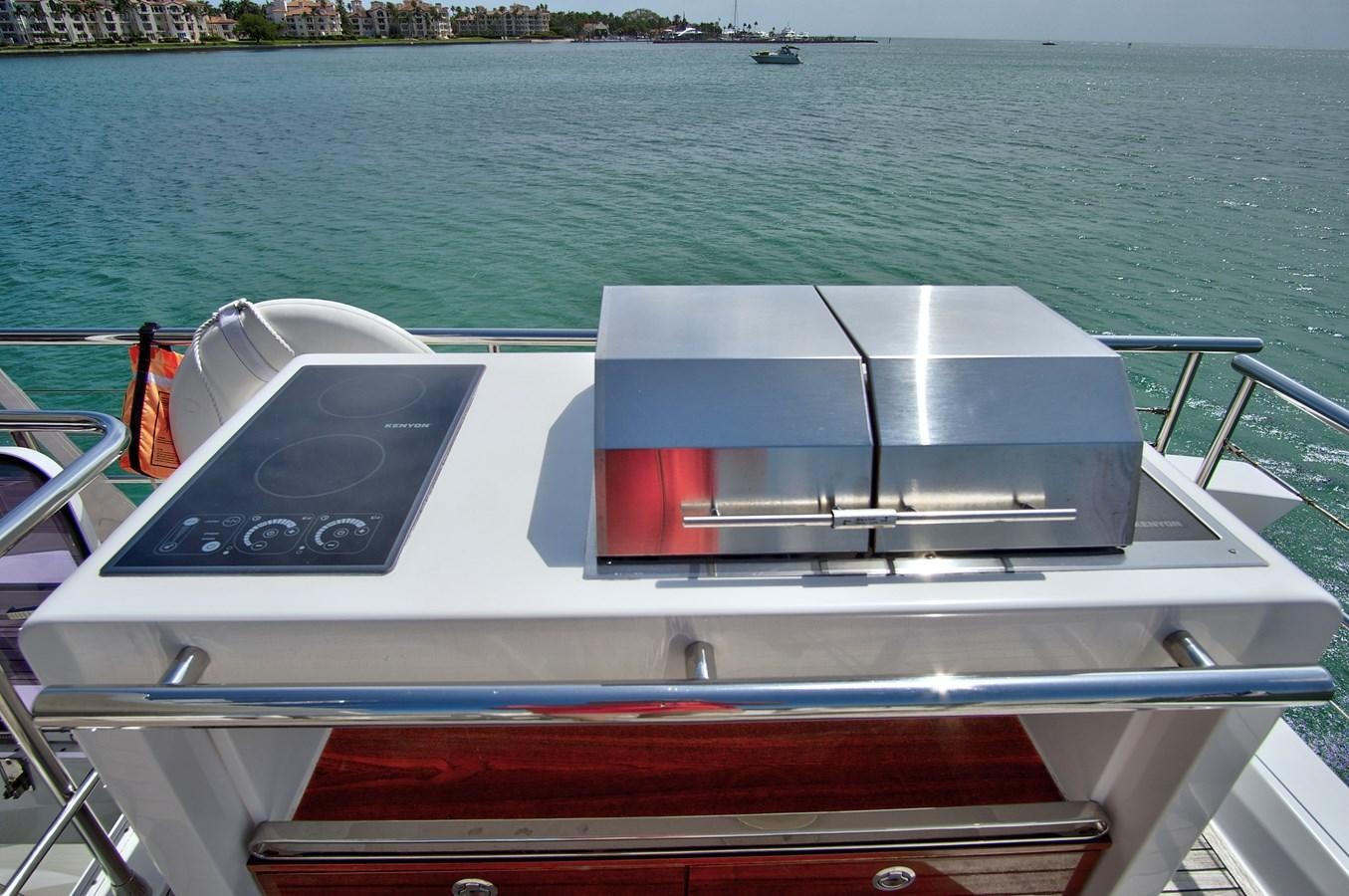 a boat on the water aboard GRATITUDE Yacht for Sale