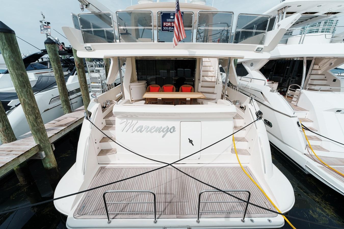 a boat on the water aboard AZIMUT 85 FLY Yacht for Sale