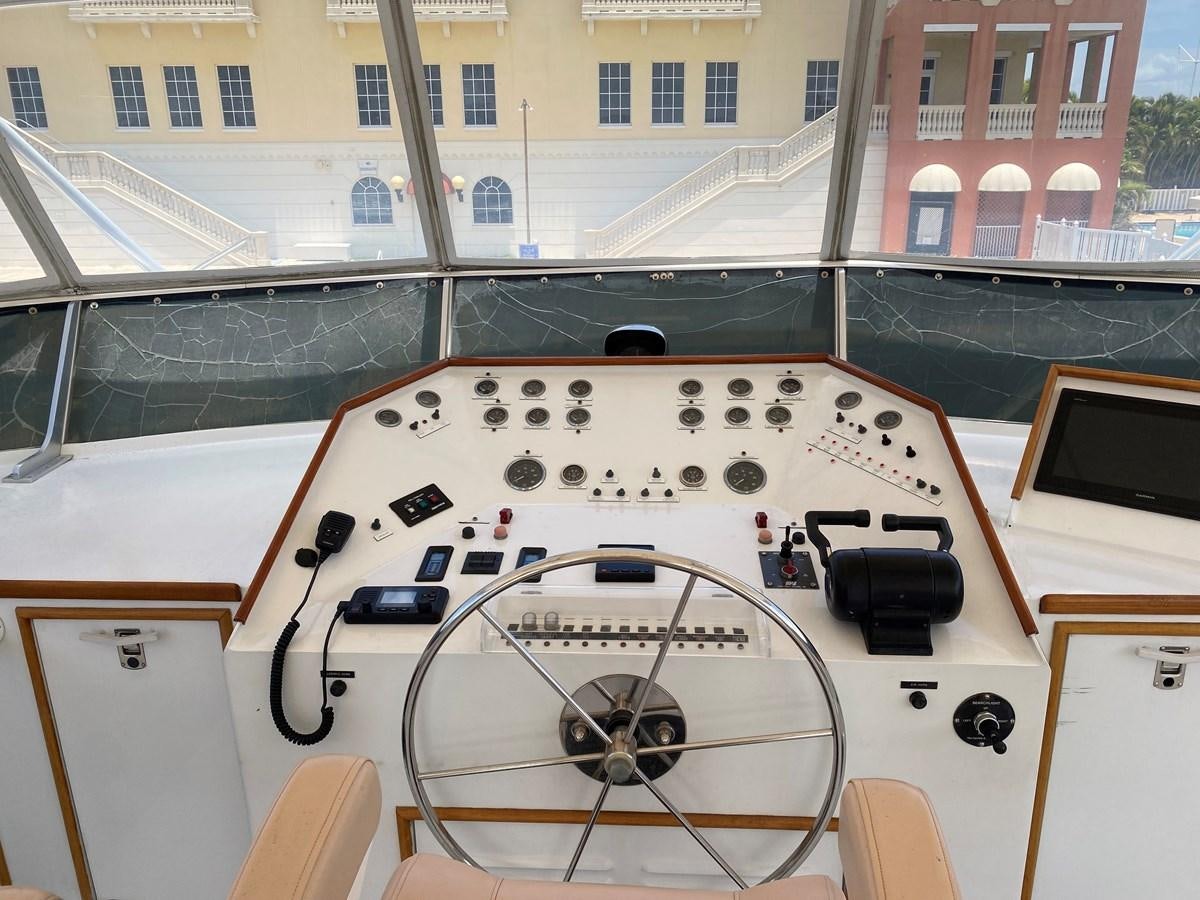 a large white machine with black circles on it aboard VICTORY Yacht for Sale