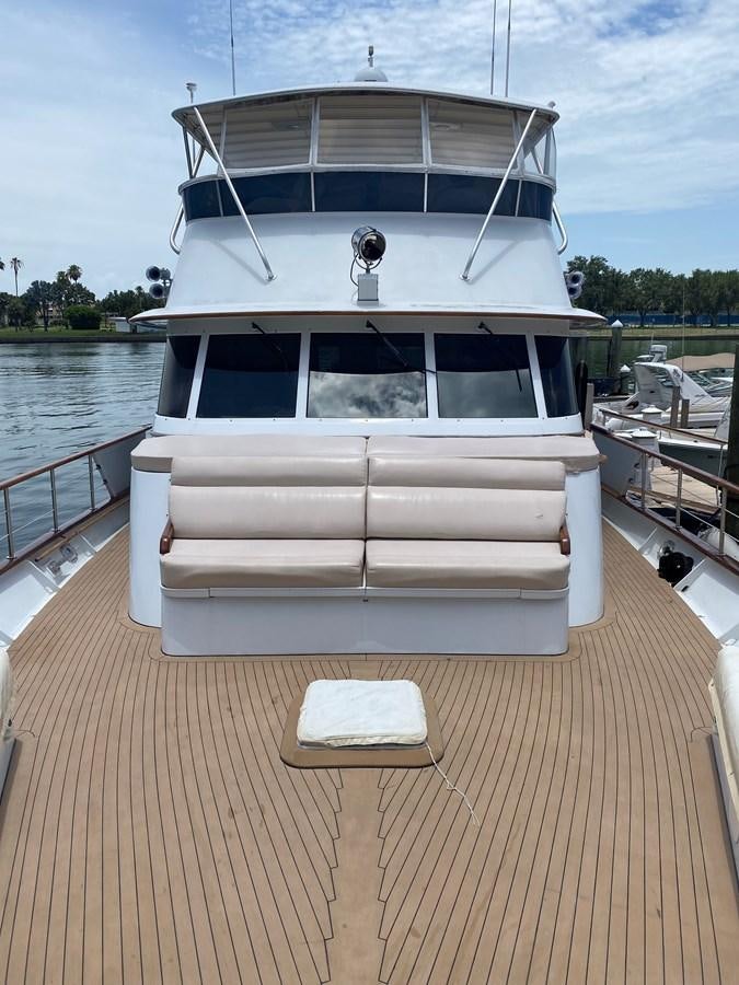 a boat on a dock aboard VICTORY Yacht for Sale