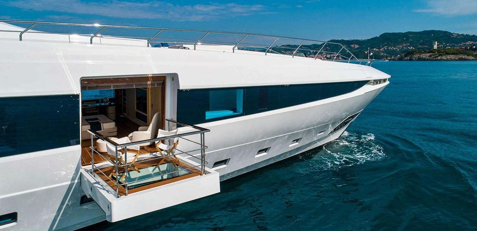 a boat on the water aboard EL LEON Yacht for Sale