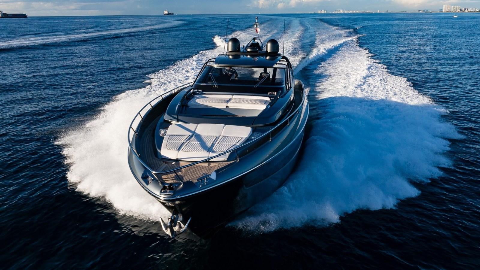 a boat on the water aboard 2021 RIVA 76' BAHAMAS Yacht for Sale