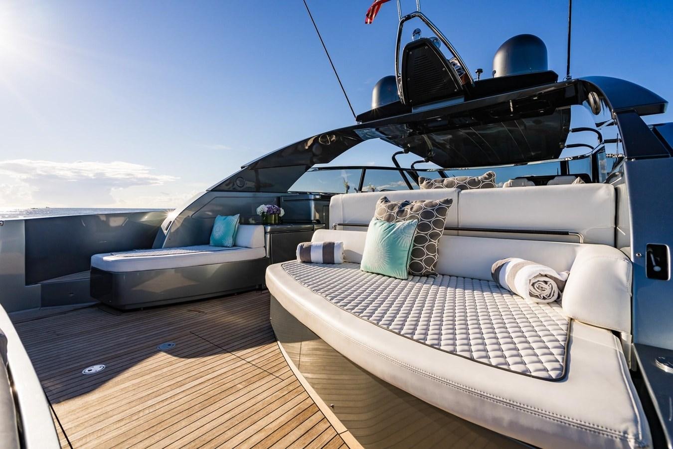 a boat on the water aboard 2021 RIVA 76' BAHAMAS Yacht for Sale