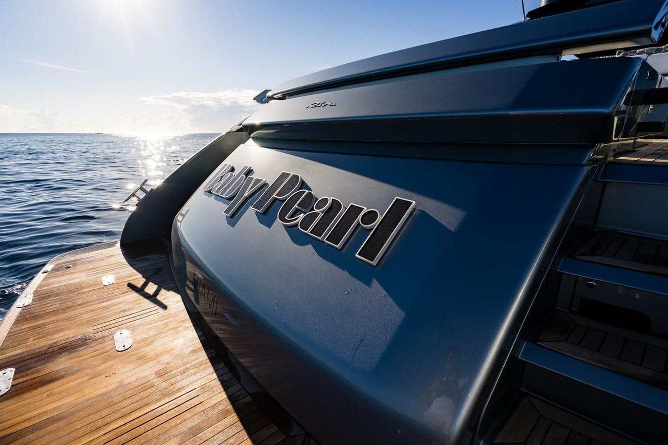 a boat on the water aboard 2021 RIVA 76' BAHAMAS Yacht for Sale