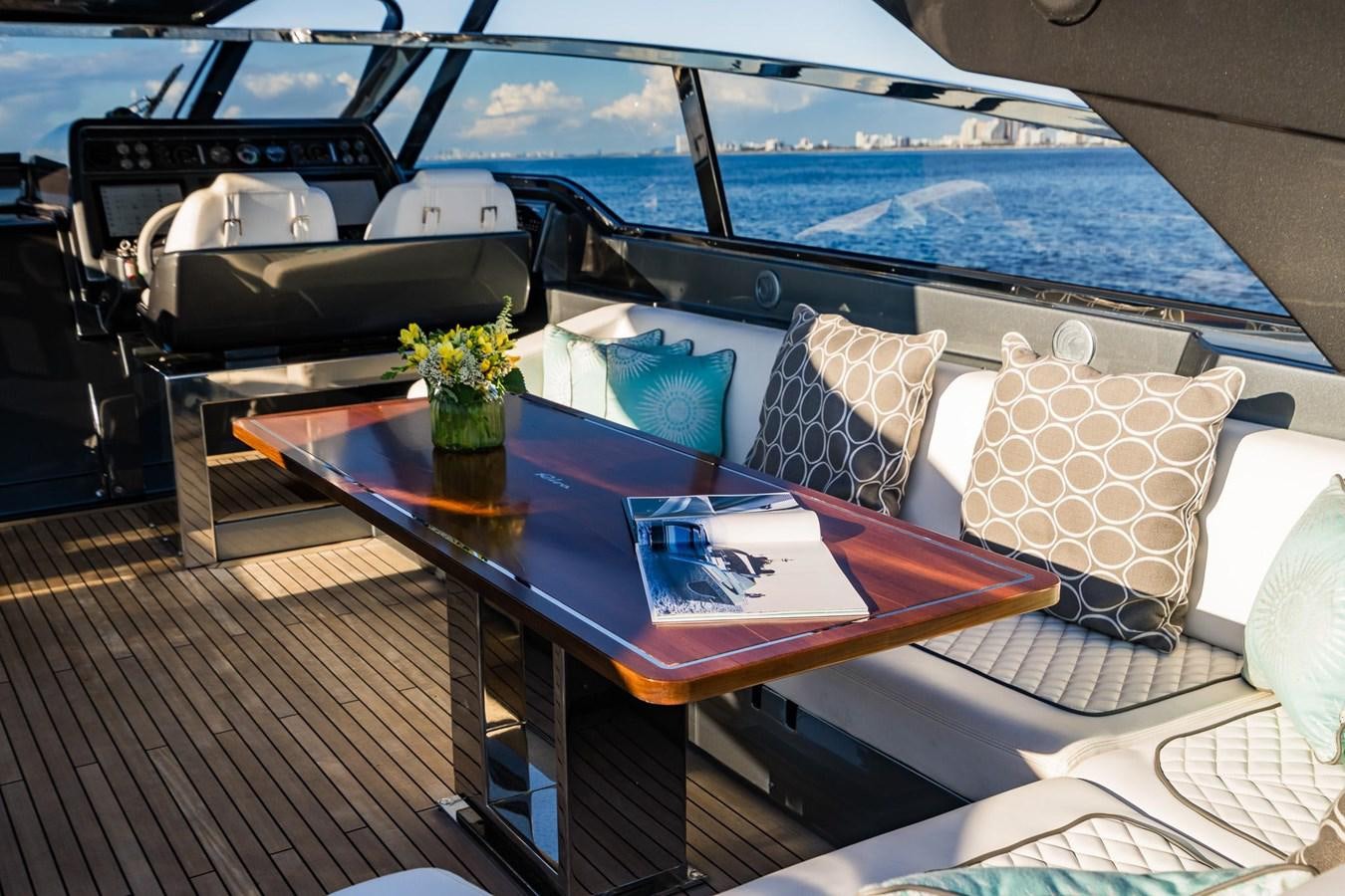 a boat on the water aboard 2021 RIVA 76' BAHAMAS Yacht for Sale