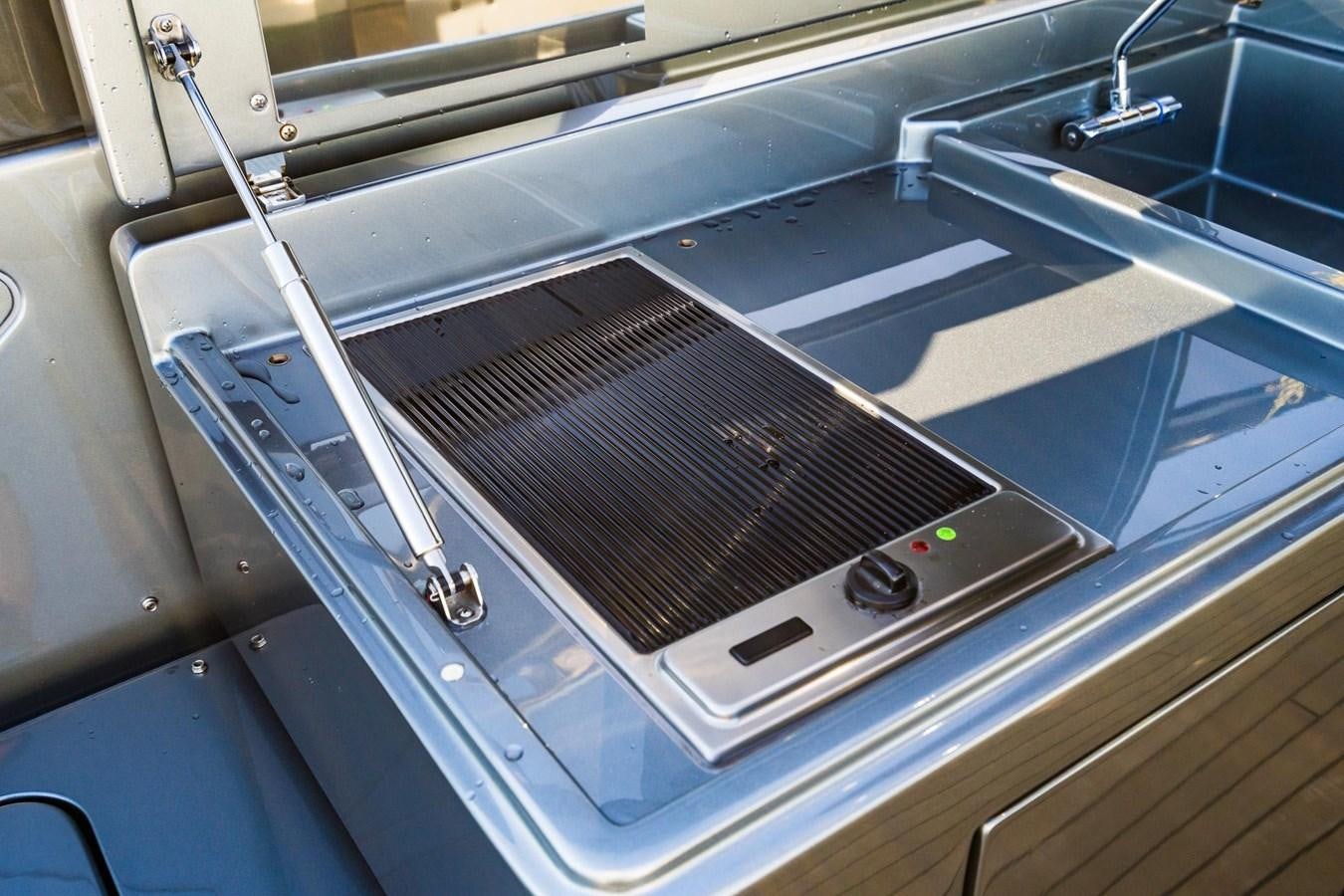 a machine with a vent aboard 2021 RIVA 76' BAHAMAS Yacht for Sale