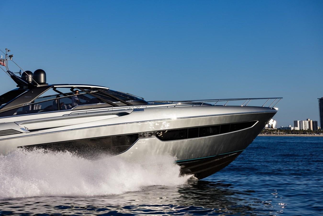 a boat on the water aboard 2021 RIVA 76' BAHAMAS Yacht for Sale
