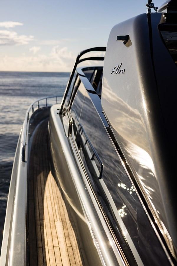 a boat on the water aboard 2021 RIVA 76' BAHAMAS Yacht for Sale