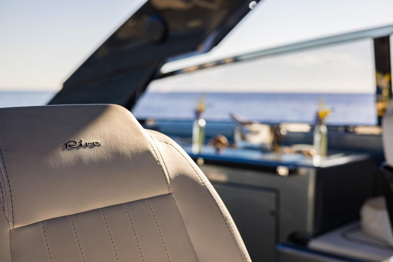 a boat with a sail aboard 2021 RIVA 76' BAHAMAS Yacht for Sale