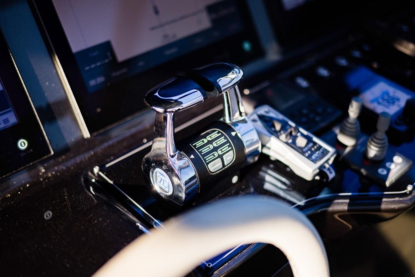 a close-up of a machine aboard 2021 RIVA 76' BAHAMAS Yacht for Sale