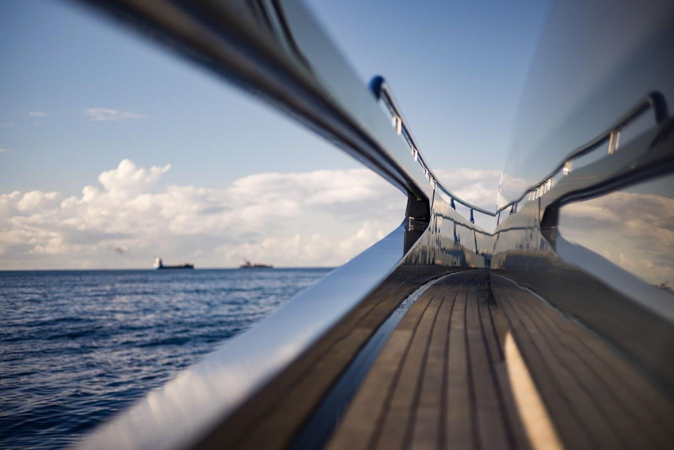 a boat on the water aboard 2021 RIVA 76' BAHAMAS Yacht for Sale