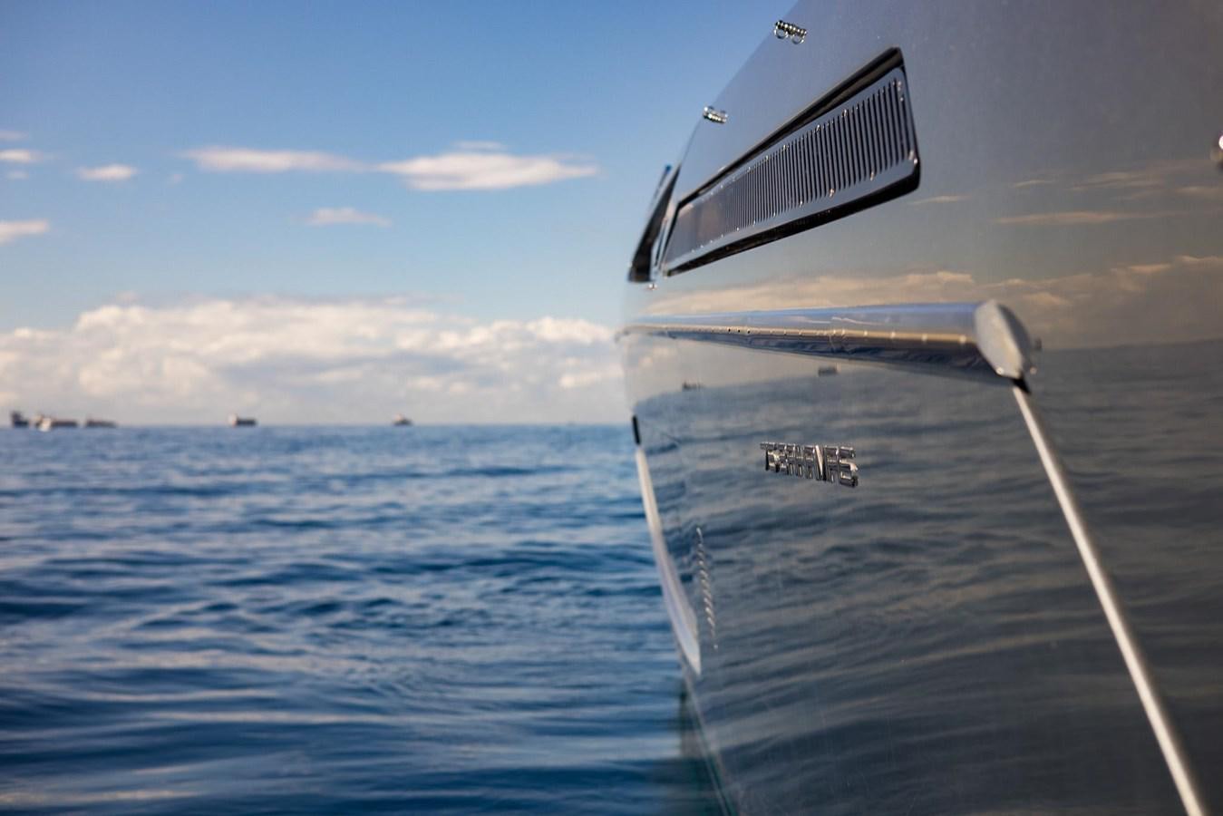 a boat on the water aboard 2021 RIVA 76' BAHAMAS Yacht for Sale