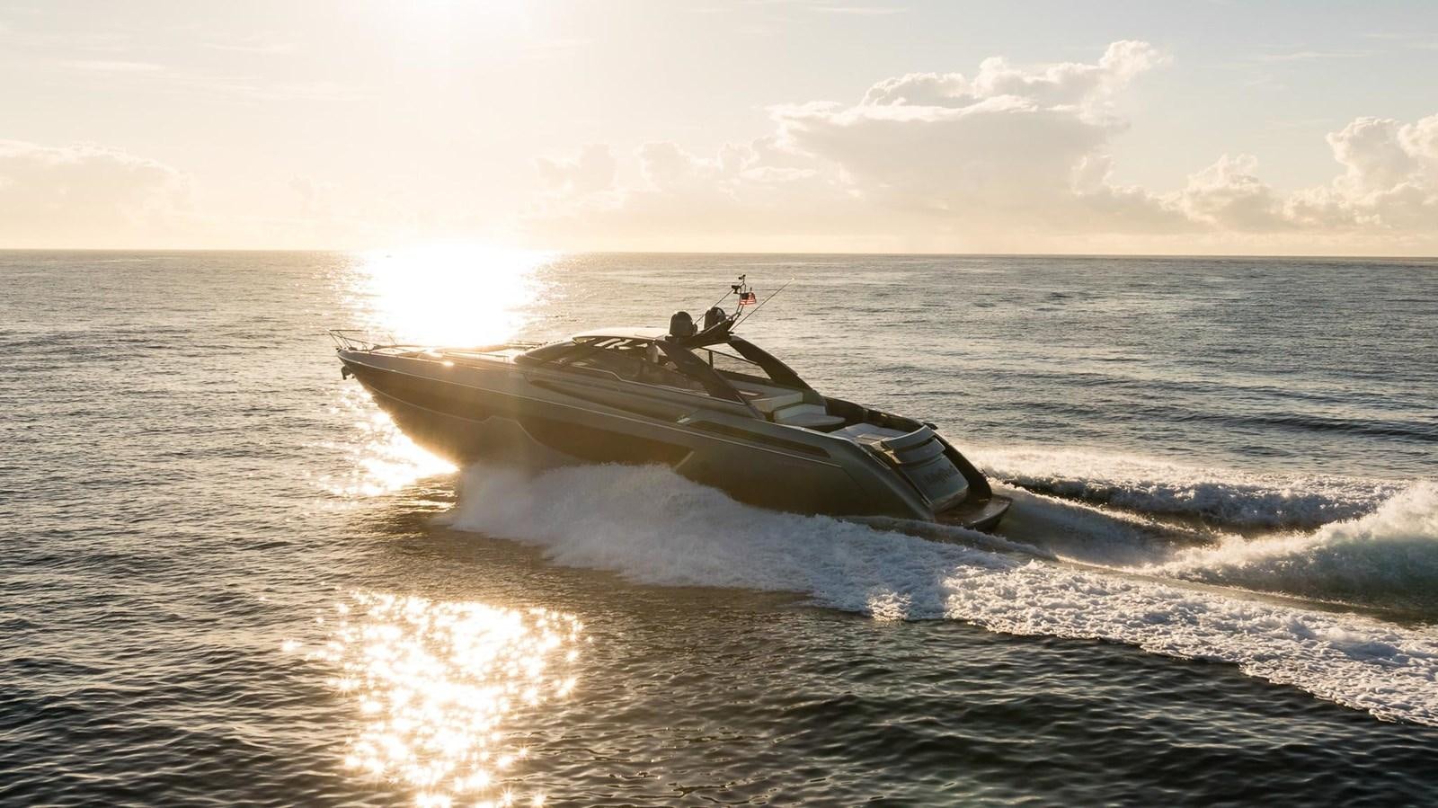 a submarine in the water aboard 2021 RIVA 76' BAHAMAS Yacht for Sale