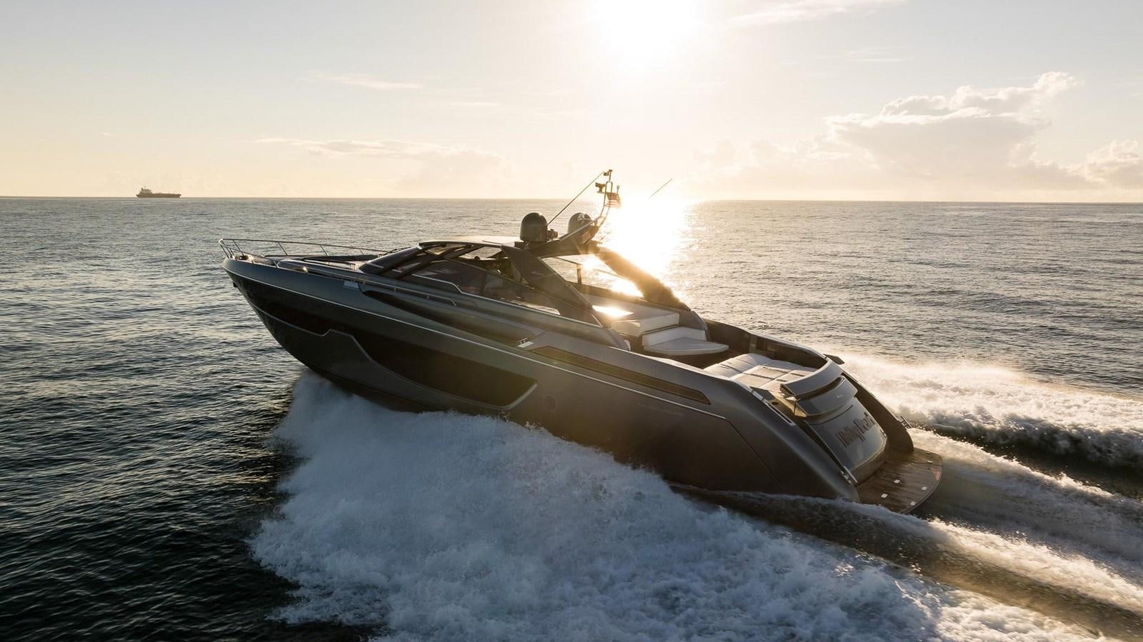 a boat on the water aboard 2021 RIVA 76' BAHAMAS Yacht for Sale