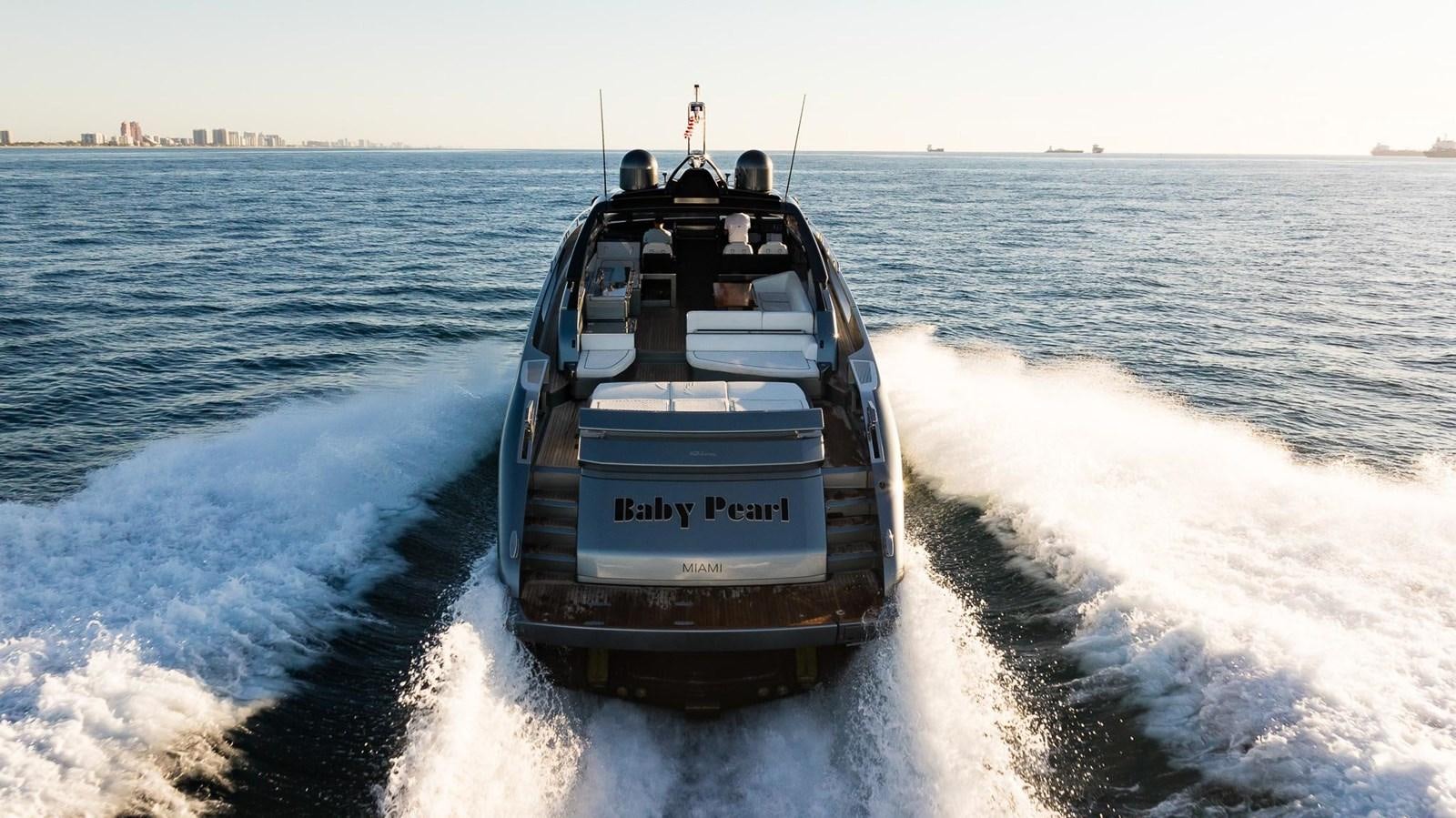 a boat on the water aboard 2021 RIVA 76' BAHAMAS Yacht for Sale