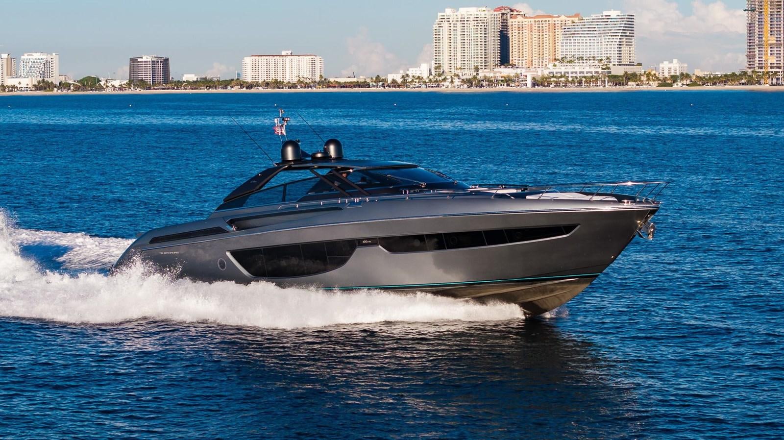 a boat on the water aboard 2021 RIVA 76' BAHAMAS Yacht for Sale