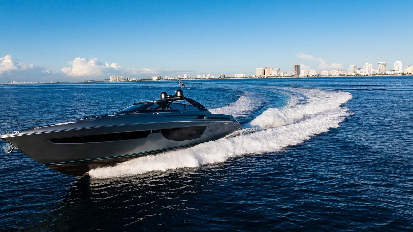 a boat on the water aboard 2021 RIVA 76' BAHAMAS Yacht for Sale