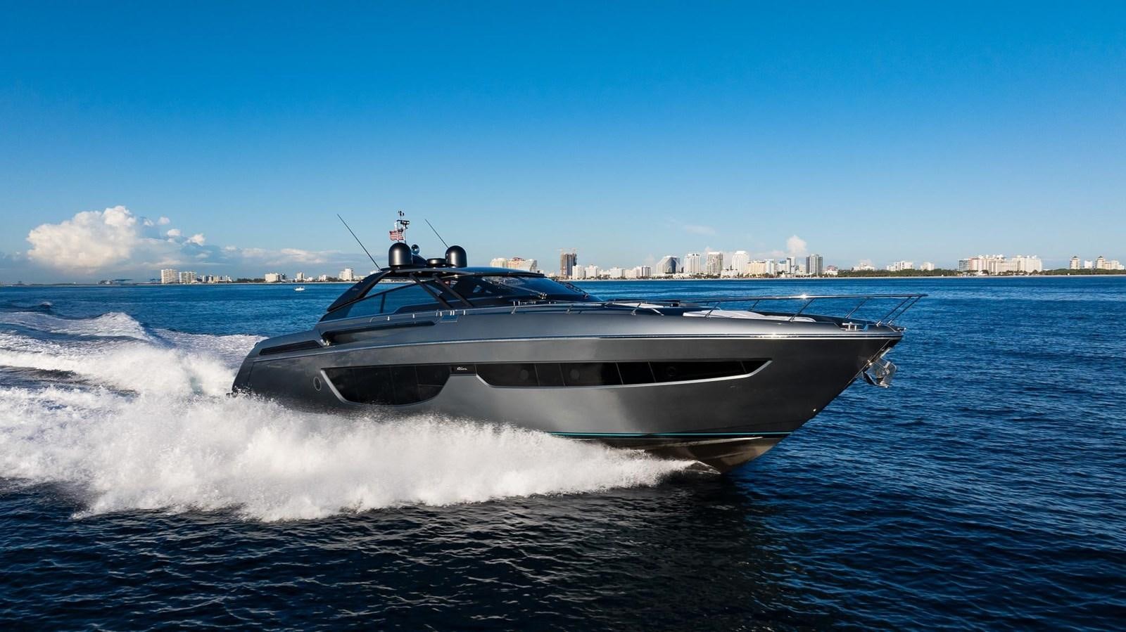a boat on the water aboard 2021 RIVA 76' BAHAMAS Yacht for Sale