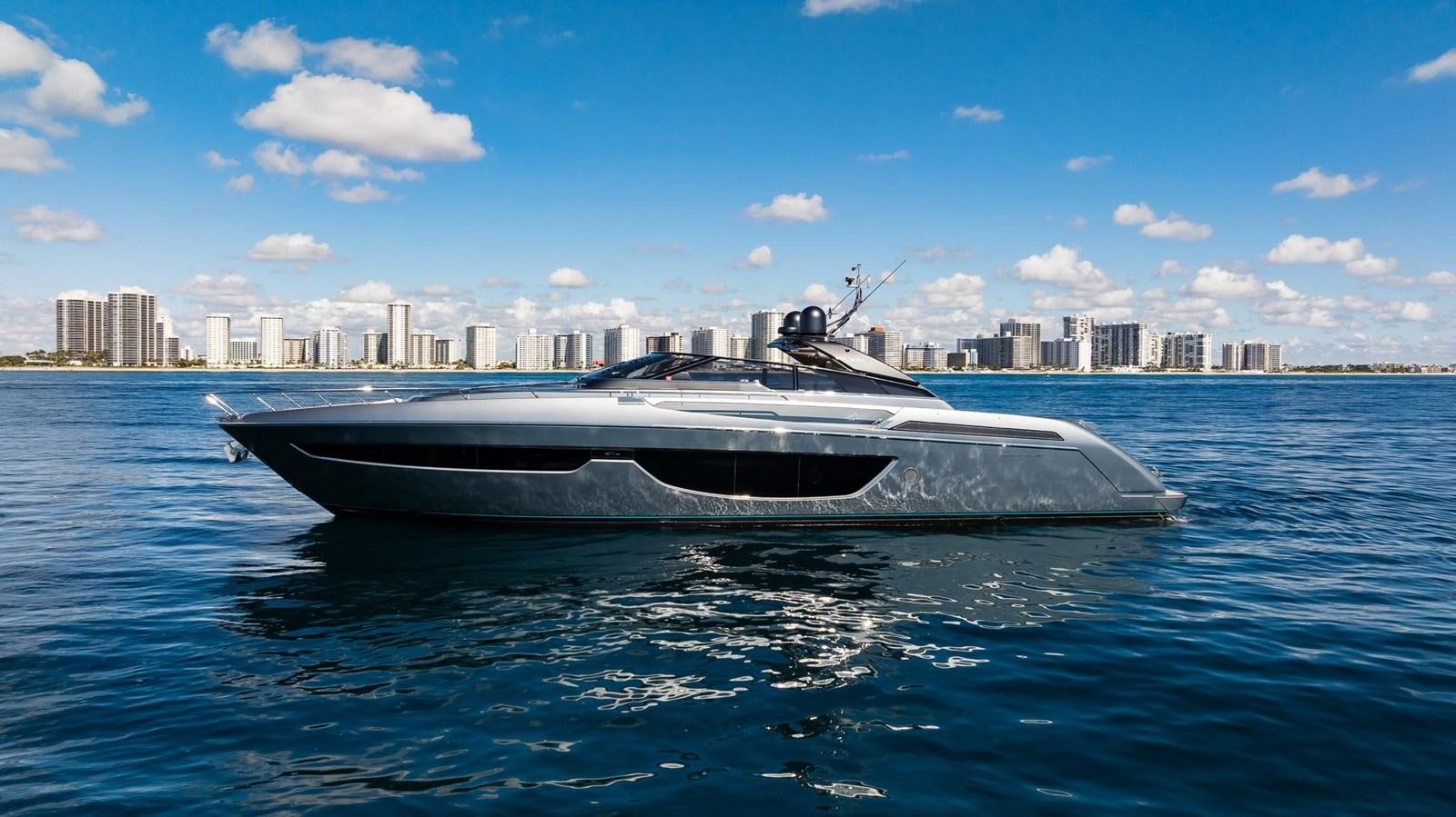 a boat on the water aboard 2021 RIVA 76' BAHAMAS Yacht for Sale