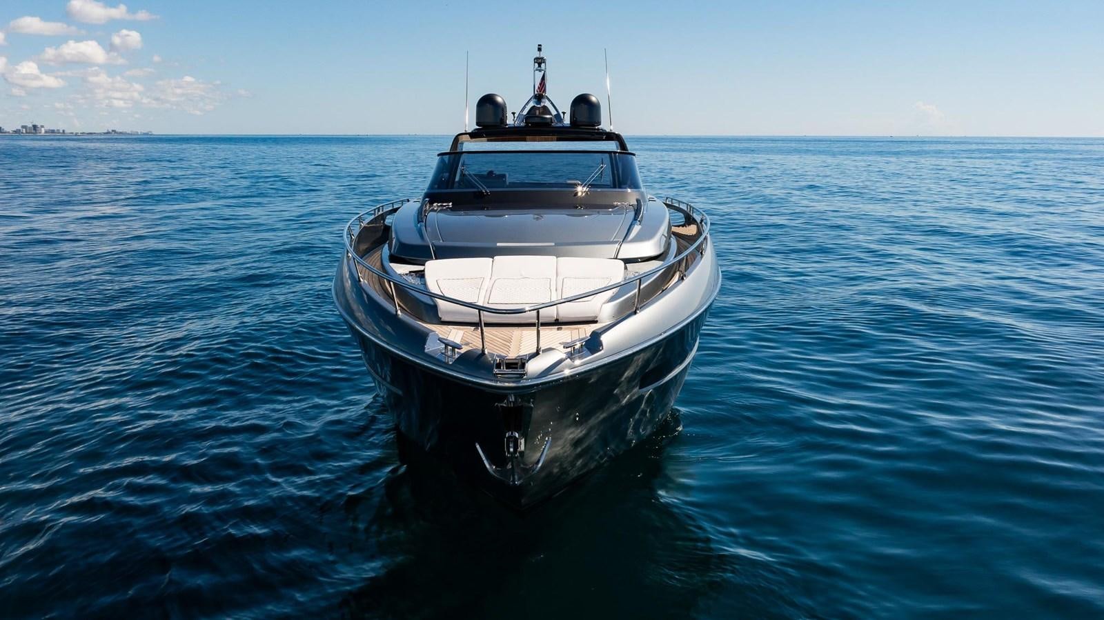 a boat in the water aboard 2021 RIVA 76' BAHAMAS Yacht for Sale