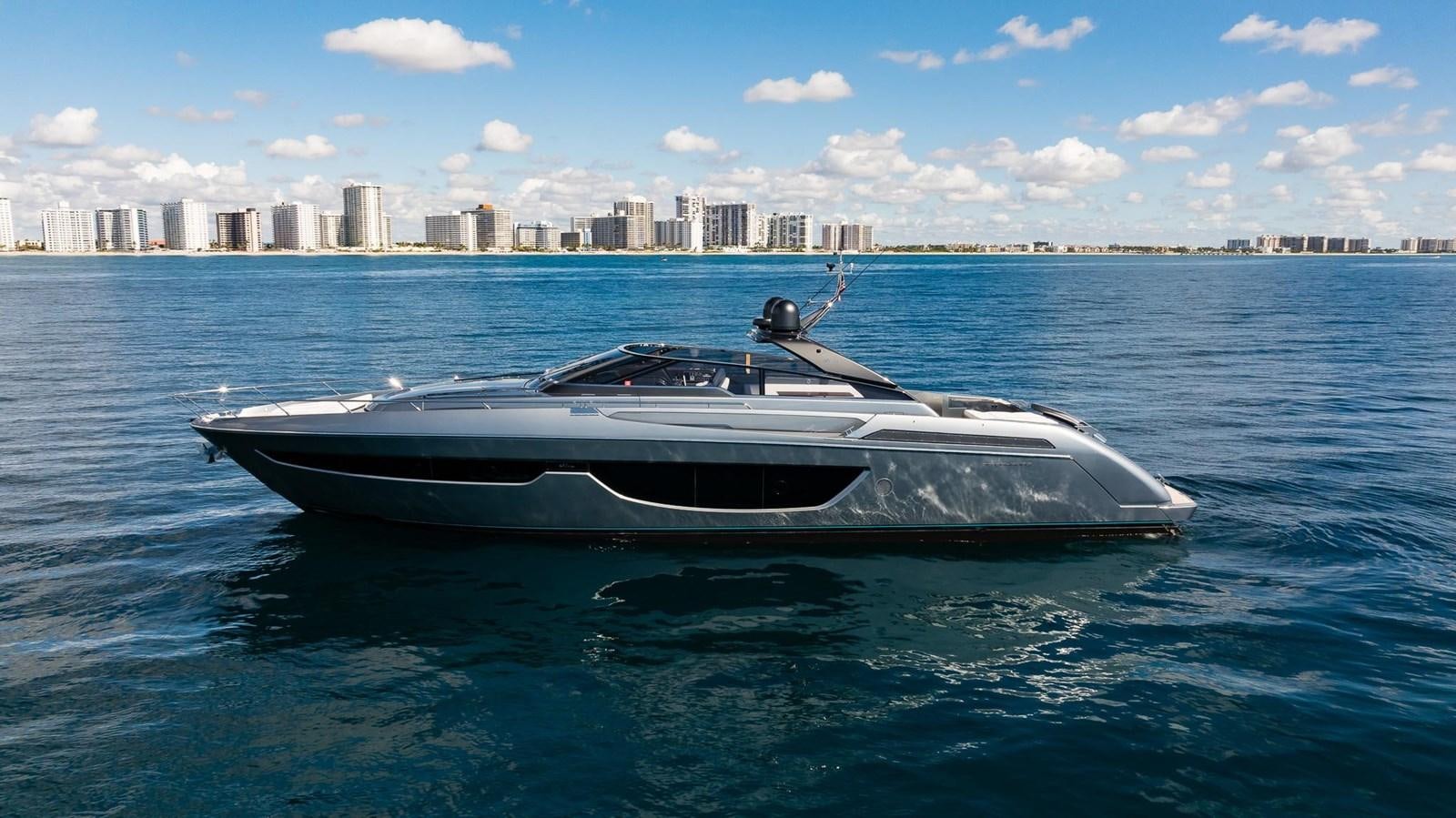 a boat on the water aboard 2021 RIVA 76' BAHAMAS Yacht for Sale