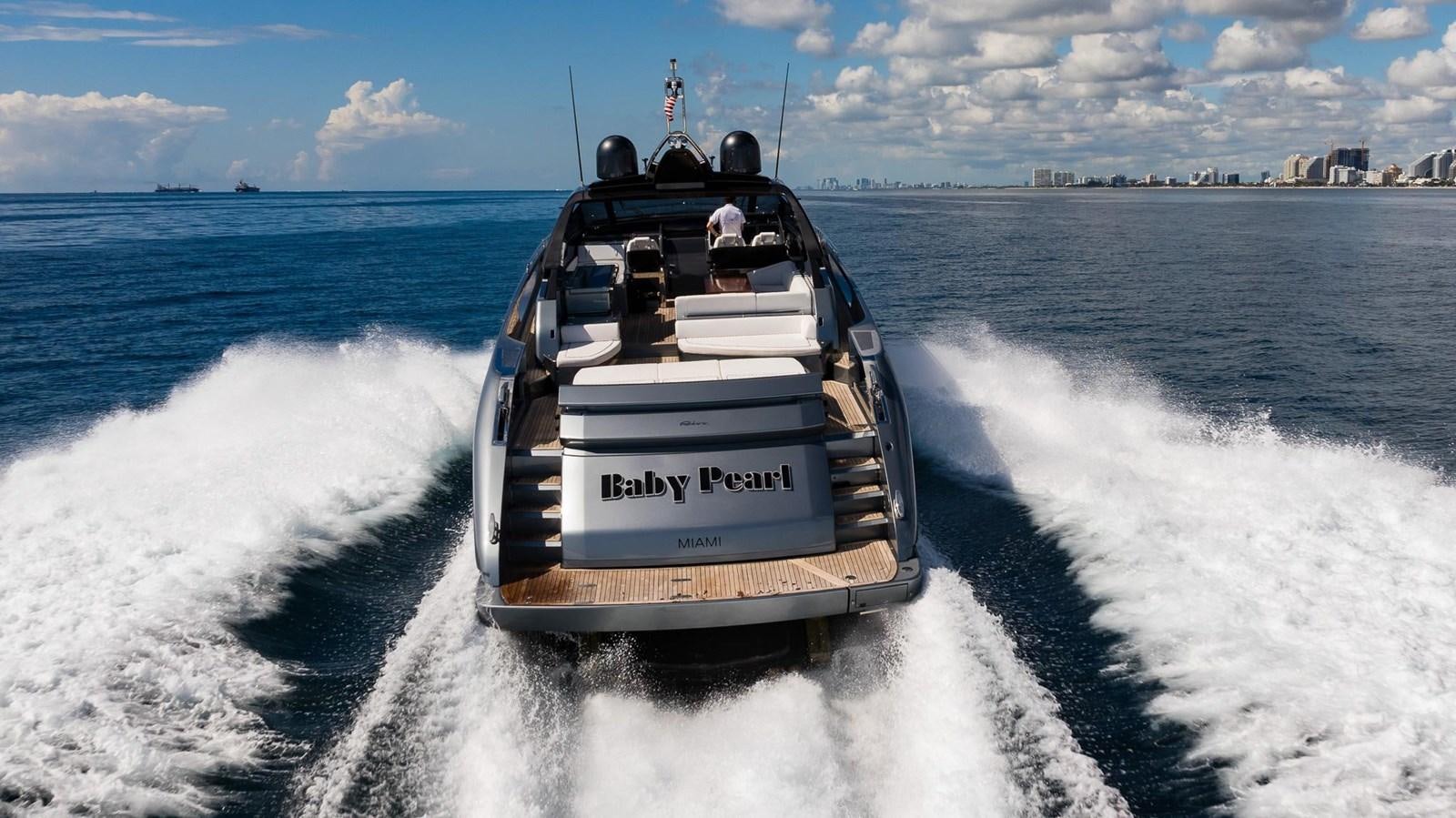 a boat on the water aboard 2021 RIVA 76' BAHAMAS Yacht for Sale