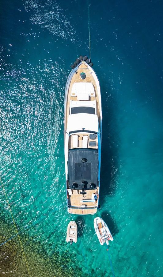 a space shuttle in the water aboard SAADET SULTAN Yacht for Sale