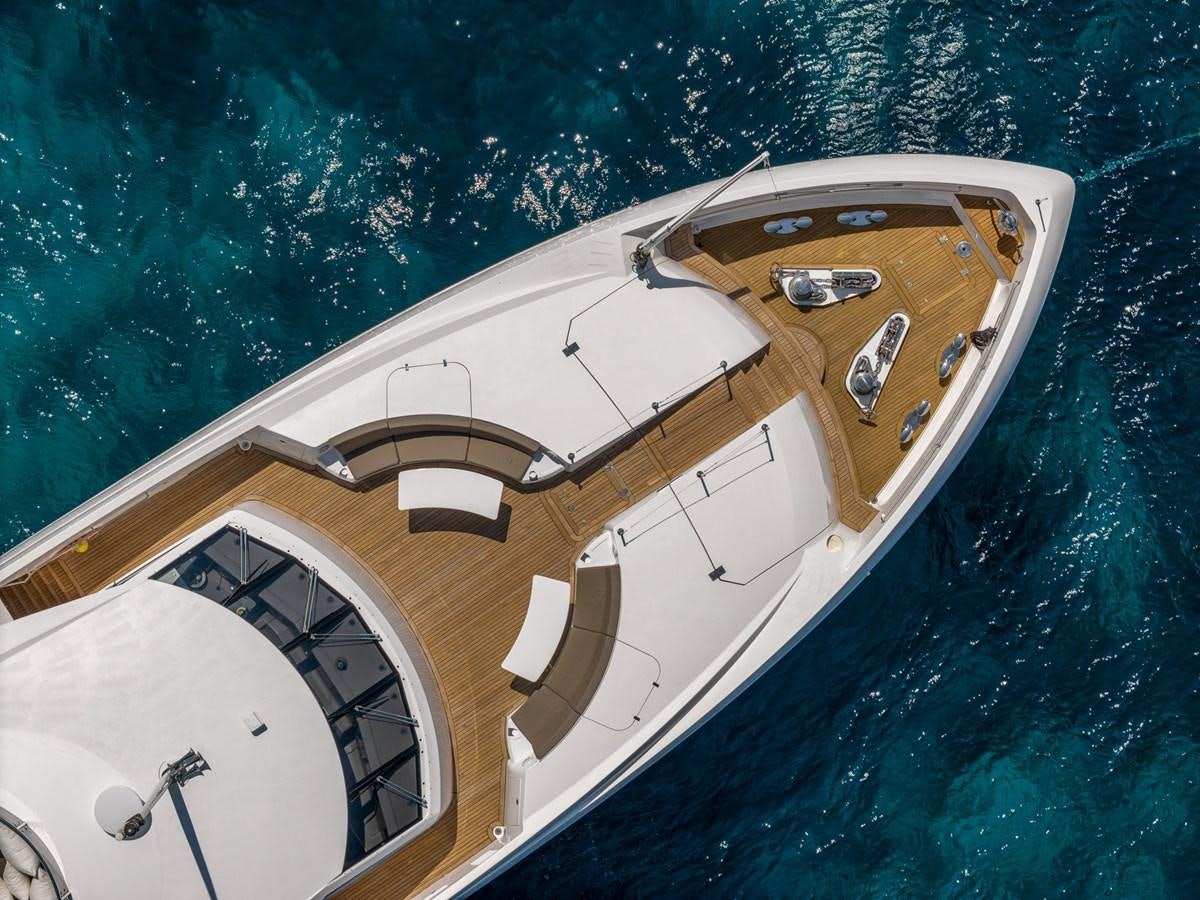 a boat in the water aboard IMAN Yacht for Sale