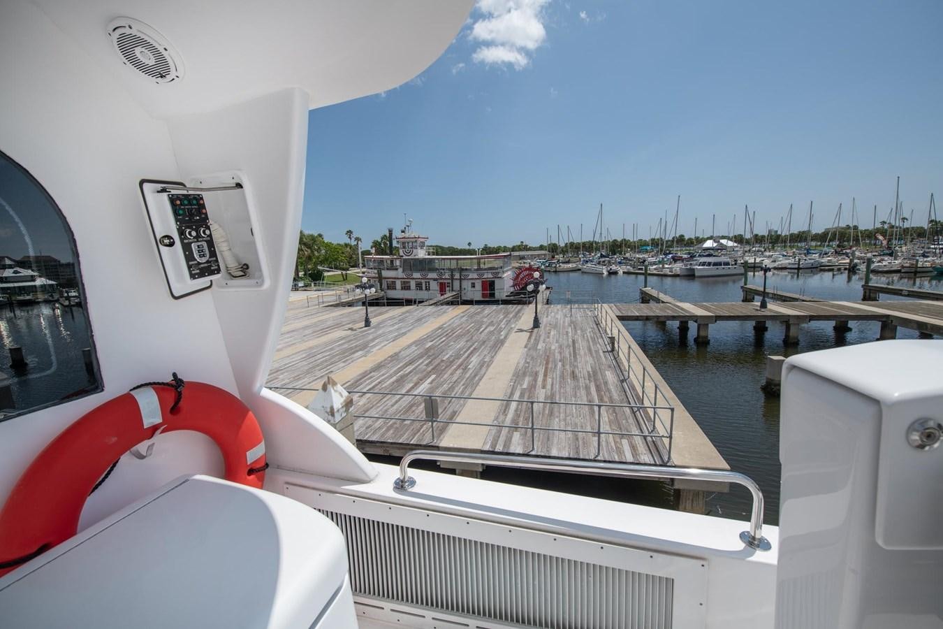 a boat on the water aboard DESTINY IV Yacht for Sale