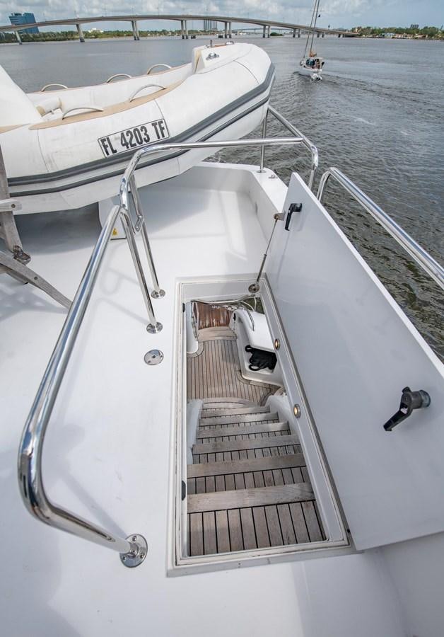 a boat on the water aboard DESTINY IV Yacht for Sale