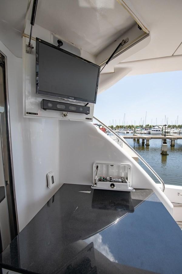 a machine on the deck aboard DESTINY IV Yacht for Sale