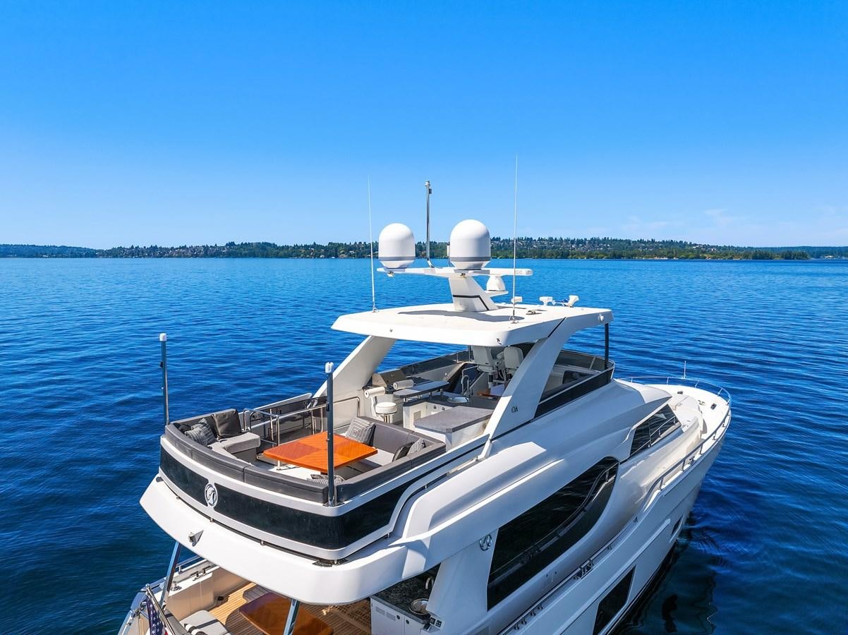 a boat on the water aboard THRU & THRU Yacht for Sale