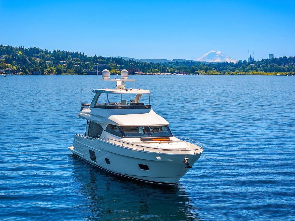 a boat on the water aboard THRU & THRU Yacht for Sale
