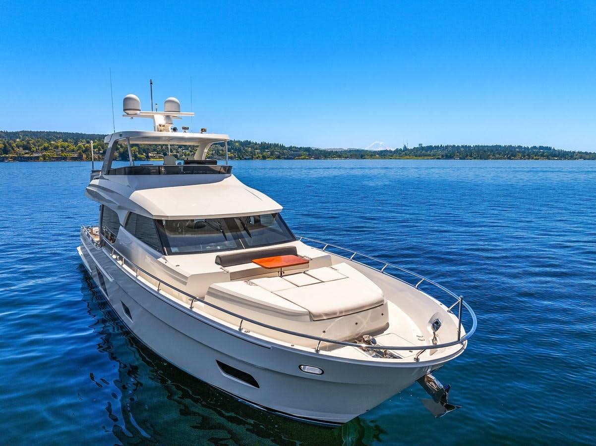 a boat on the water aboard THRU & THRU Yacht for Sale