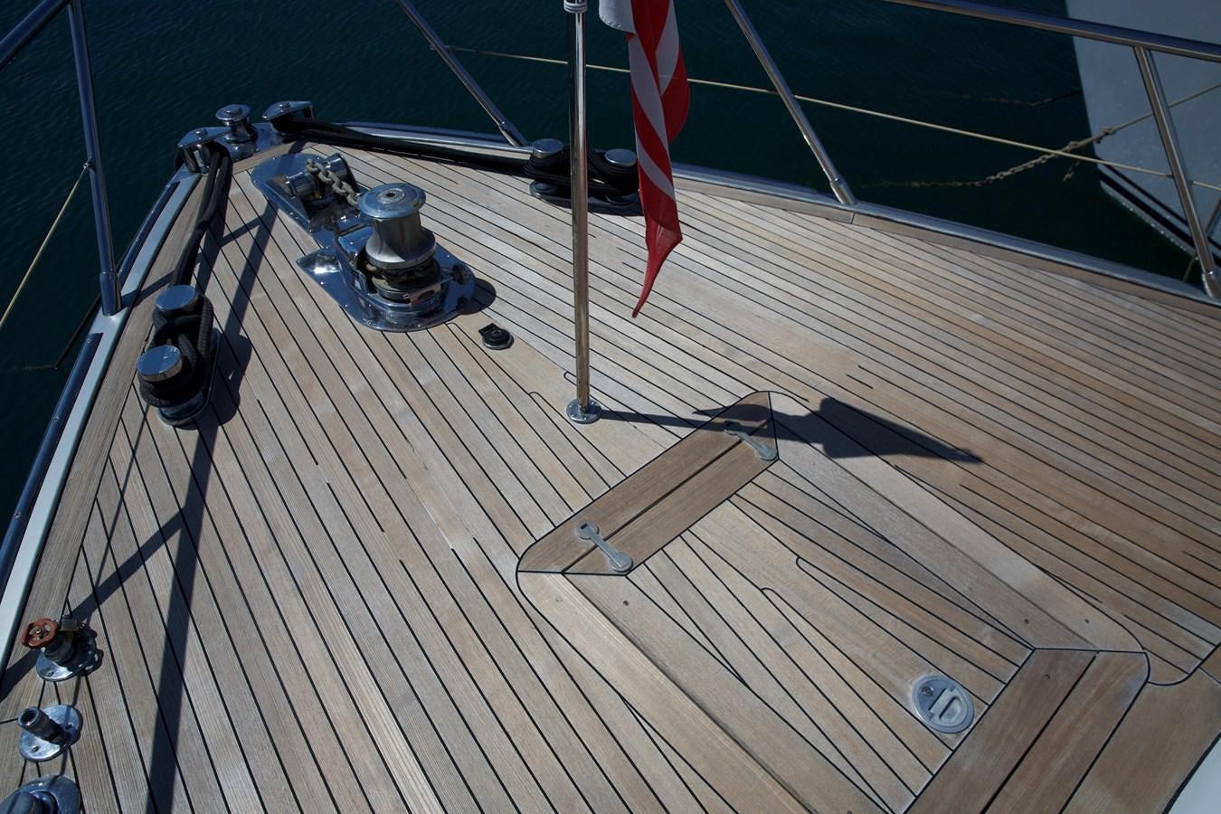 a boat on the water aboard SILVER SKY Yacht for Sale