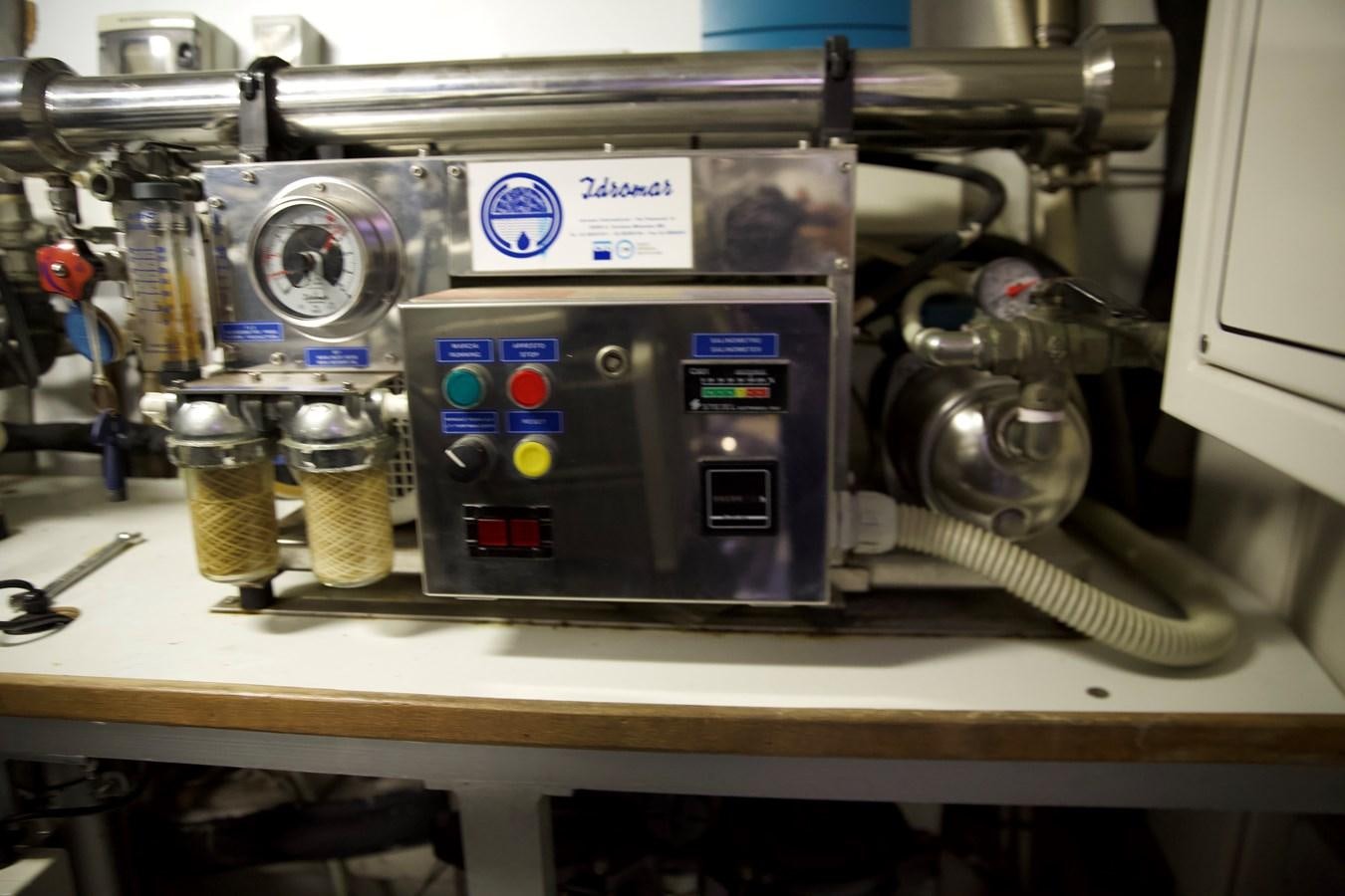 a machine with buttons and dials aboard SILVER SKY Yacht for Sale