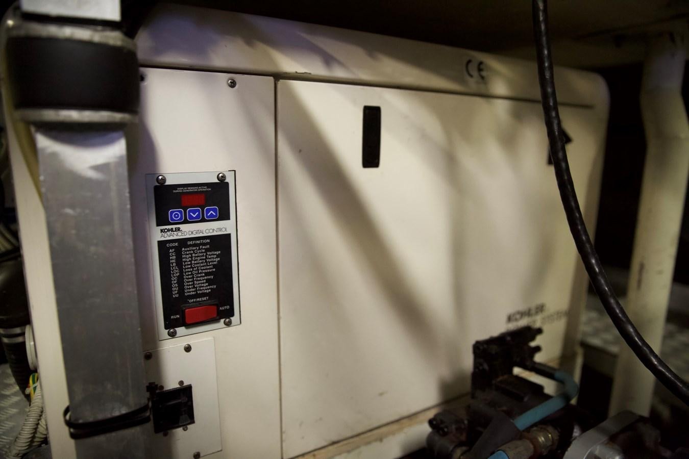 a machine with a screen aboard SILVER SKY Yacht for Sale