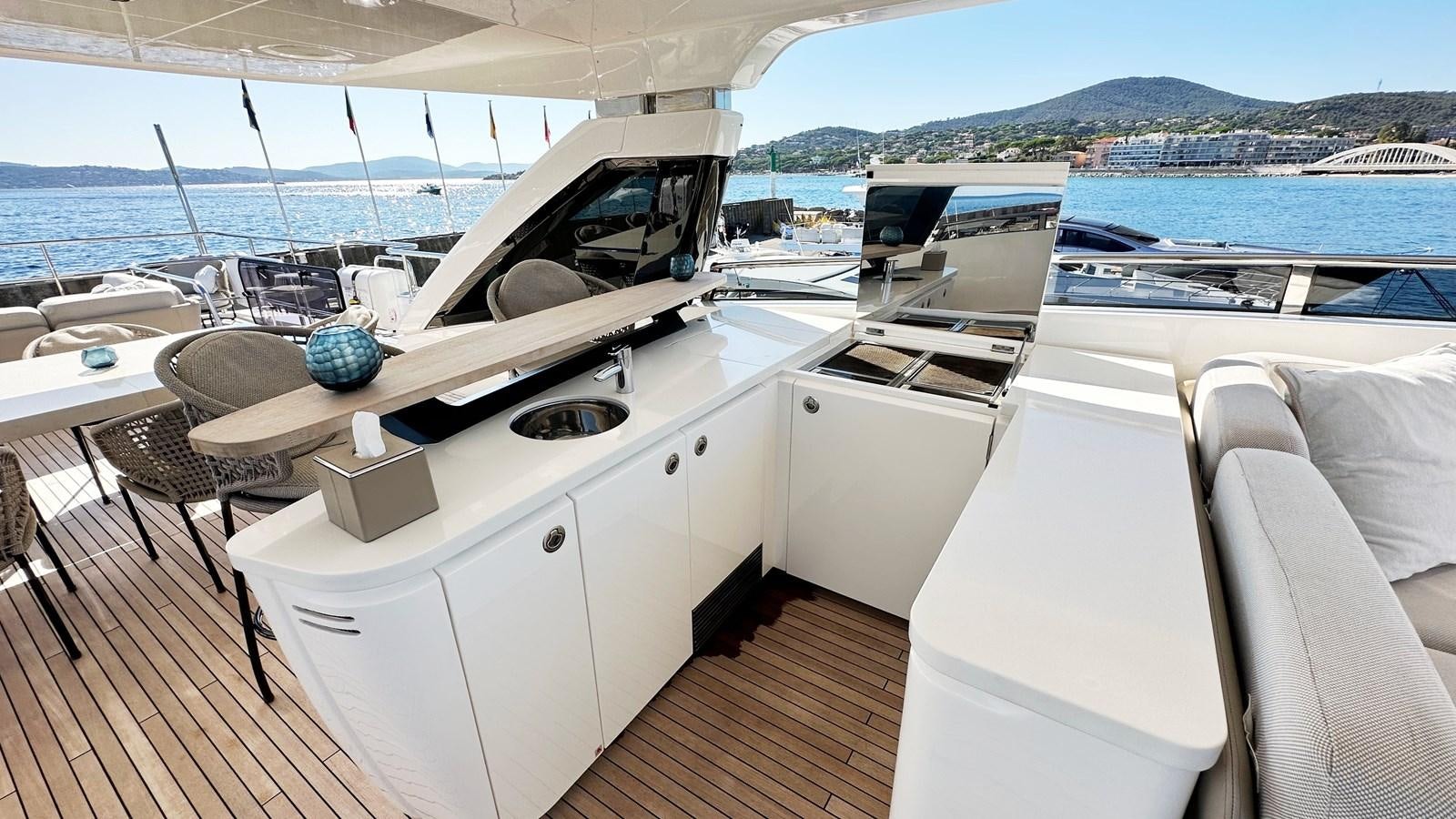 a boat on the water aboard GHOST Yacht for Sale