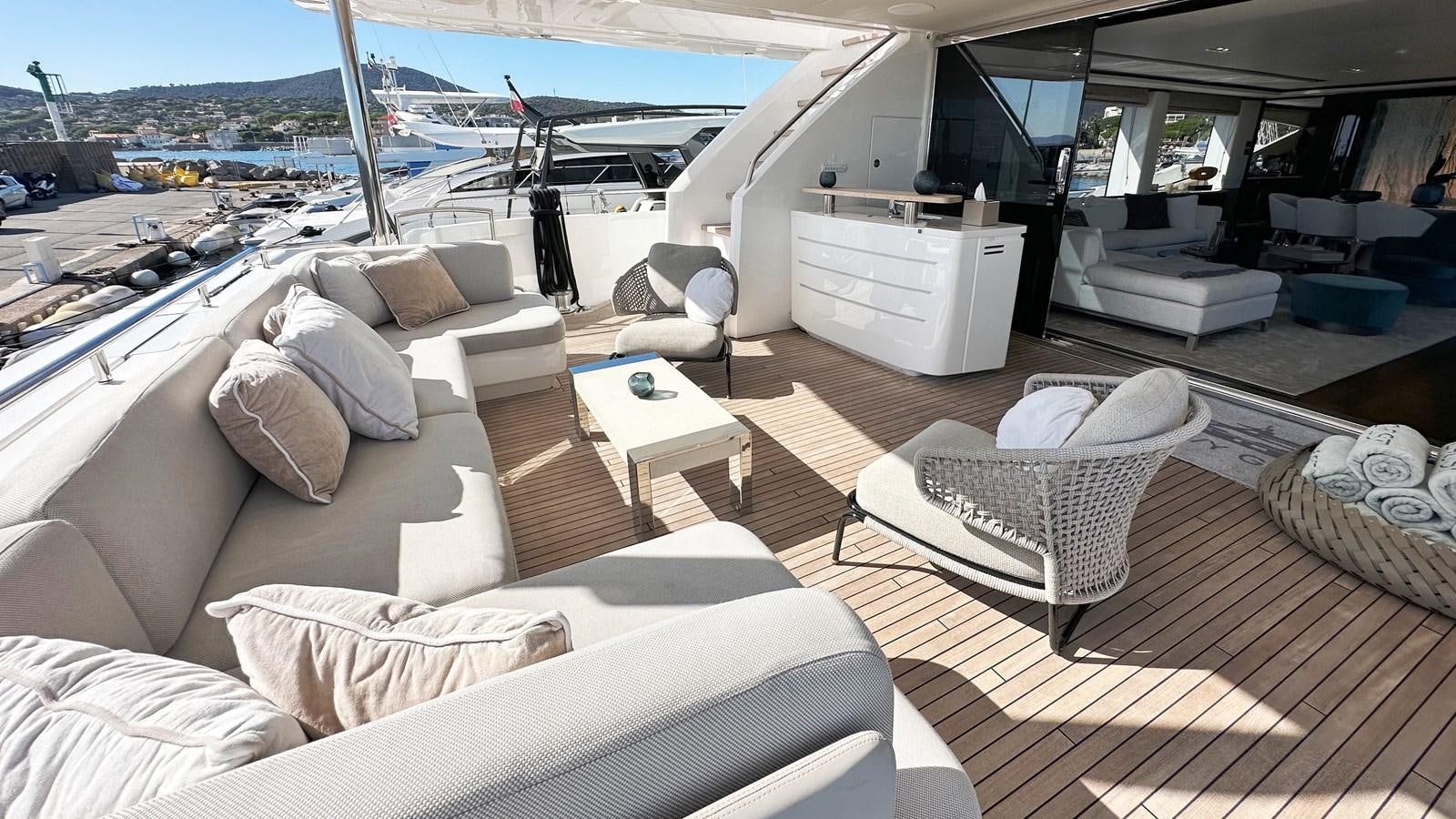 a boat on the water aboard GHOST Yacht for Sale