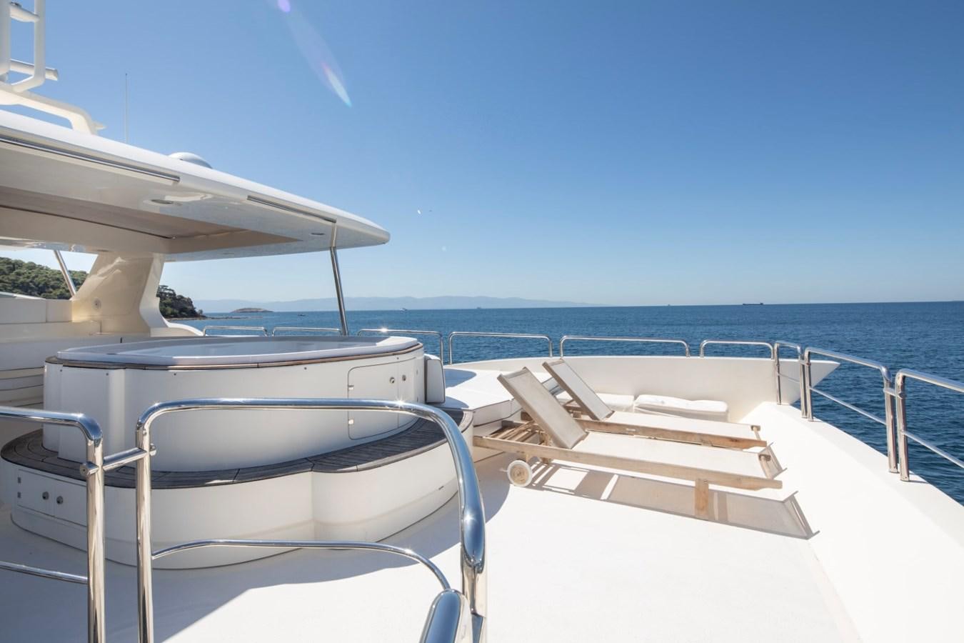 a boat on the water aboard NIMIR Yacht for Sale