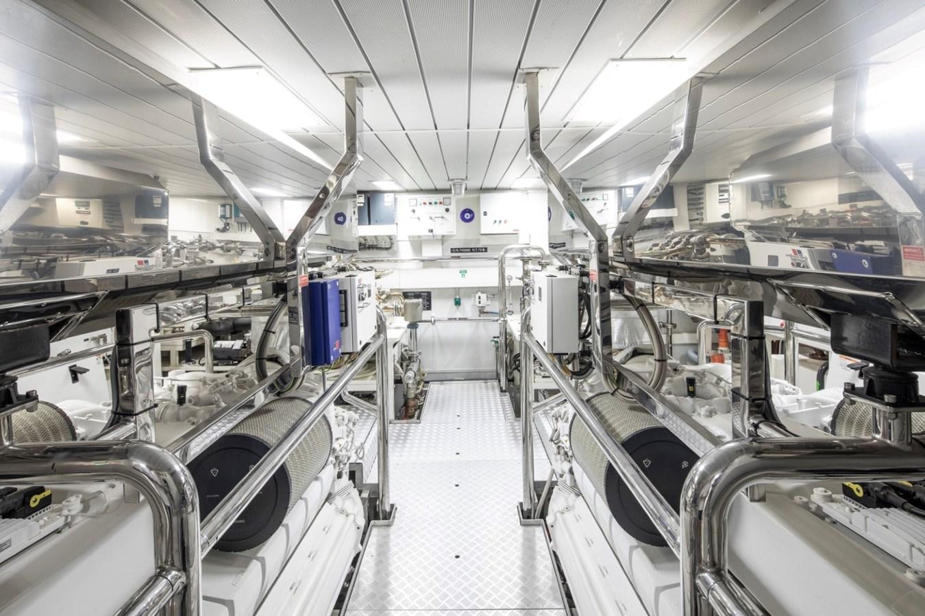 inside of a factory aboard NIMIR Yacht for Sale